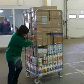 Contenedores de rolleros de malla