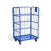 Carro con jaula antivuelco encajable